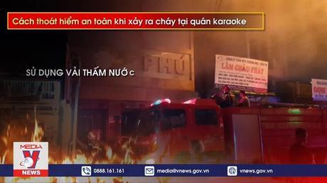 Cách thoát hiểm an toàn khi xảy ra cháy tại quán karaoke