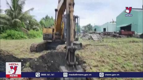 Phát hiện bãi chôn lấp chất thải quy mô lớn ở Trà Vinh