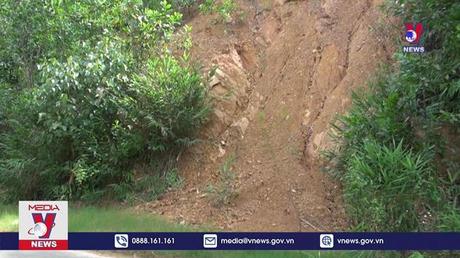 Khắc phục sạt lở tuyến đường nối Bình Phước - Lâm Đồng