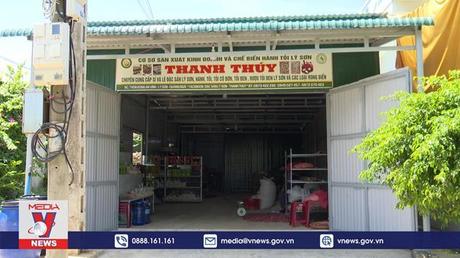 Quảng Ngãi nâng cao giá trị, thương hiệu tỏi Lý Sơn