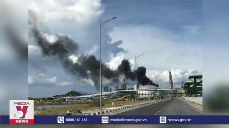 Cháy ở dự án hoá dầu Long Sơn