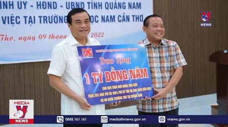 Tặng 1 tỷ đồng học bổng mỗi năm cho học sinh Quảng Nam