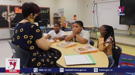 Trẻ em Mỹ đối mặt với học lực giảm sút sau dịch