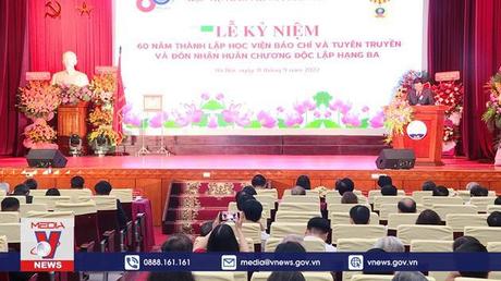 Lễ Kỷ niệm 60 năm thành lập Học viện Báo chí và Tuyên truyền