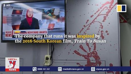 Độc đáo trải nghiệm tàu zombie