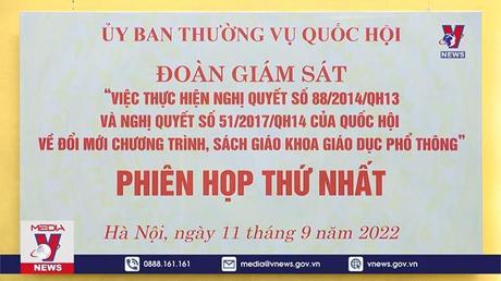 Bản tin Thời sự 18h ngày 11/9/2022