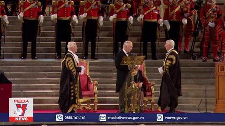 Vua Charles III lần đầu phát biểu trước Quốc hội Anh