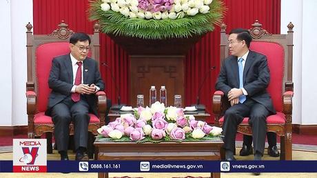 Thường trực Ban Bí thư hội kiến Phó Thủ tướng Singapore
