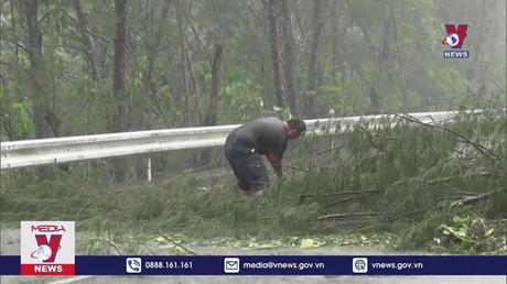 Bão Muifa gây mưa lớn ở miền Nam Nhật Bản