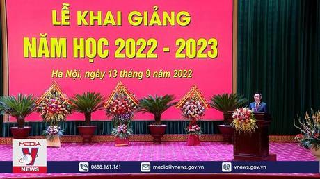 Chủ tịch Quốc hội dự Lễ khai giảng tại Học viện Quốc phòng