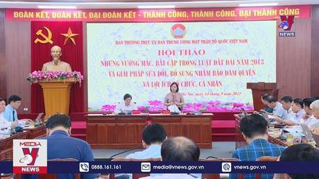 Những vướng mắc, bất cập trong quản lý đất đai