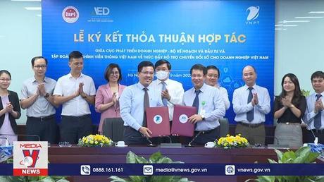VNPT và Cục phát triển doanh nghiệp hợp tác về chuyển đổi số