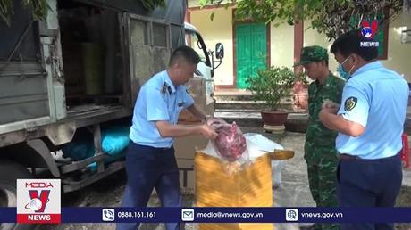 Quảng Trị thu giữ, tiêu hủy gần 4 tạ sản phẩm động vật hôi thối