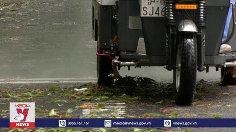 Bão Muifa lại đổ bộ miền Đông Trung Quốc