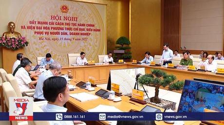 Hội nghị trực tuyến toàn quốc về cải cách thủ tục hành chính