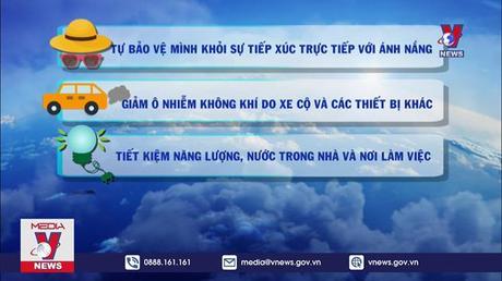 Bảo vệ tầng ozone - bảo vệ chính bản thân mình