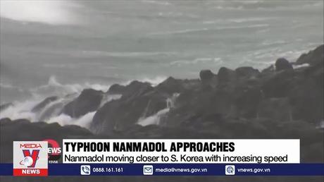 Nhật Bản và Hàn Quốc sẵn sàng ứng phó với siêu bão Nanmadol