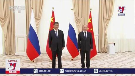 Lãnh đạo các nước ngoại giao con thoi bên lề Hội nghị SCO