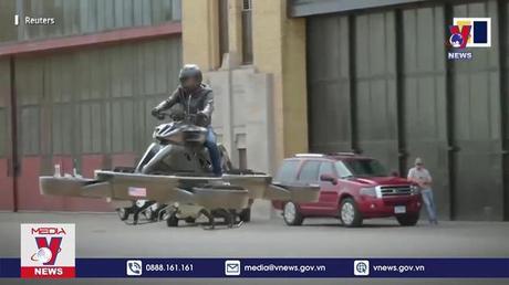 Ra mắt mô tô bay đầu tiên