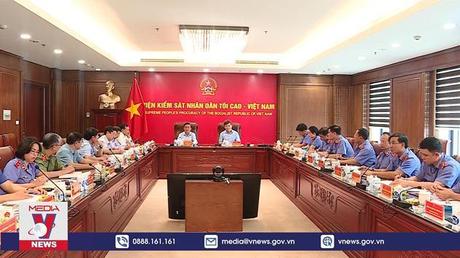 Thông qua dự thảo Báo cáo kết quả kiểm tra tại Viện kiểm sát NDTC