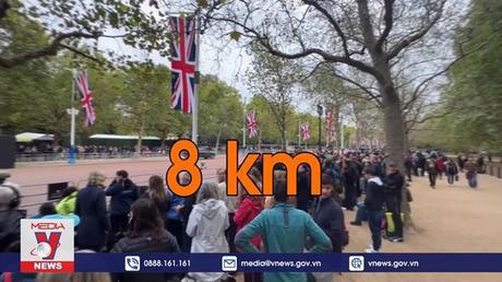 Tang lễ nữ hoàng Anh qua những con số nổi bật