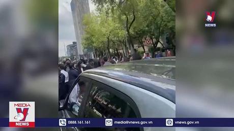 Mexico cảnh báo sóng thần sau động đất mạnh