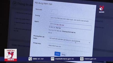 Nhiều lỗi khiến thí sinh bối rối trong xét tuyển đại học