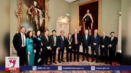 Đoàn đại biểu thành phố Hà Nội thăm, làm việc tại Anh và Ireland