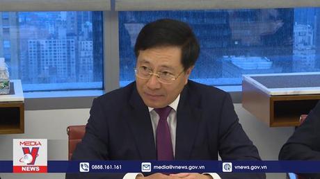 Phó Thủ tướng Phạm Bình Minh tọa đàm với cộng đồng doanh nghiệp Mỹ