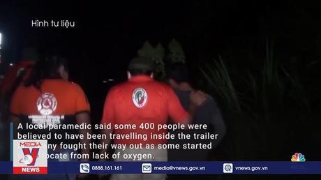 Phát hiện hơn 150 người di cư bị bỏ lại trong xe tải ở Mexico