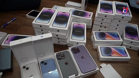 Bắt giữ lô điện thoại iPhone 14 nhập lậu