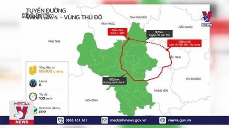 Công bố chỉ giới đường đỏ nút giao Vành đai 4 với Đại lộ Thăng Long