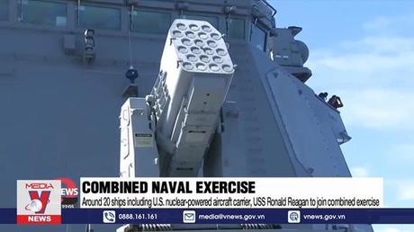 Mỹ và Hàn Quốc tập trận hải quân kết hợp