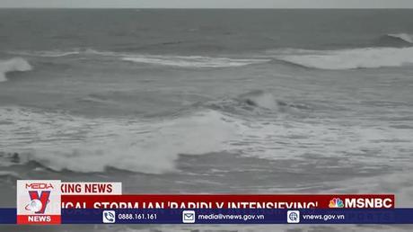 Bão Ian nâng cấp, chuẩn bị đổ bộ vào Cuba