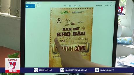 Tân sinh viên thích thú với giấy nhập học như “bản đồ kho báu”