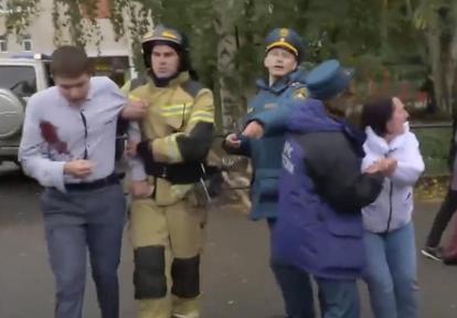 Hiện trường vụ xả súng ở Nga làm 13 người chết, hình ảnh đầu tiên về nghi phạm