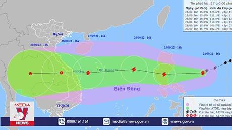 Tin bão khẩn cấp cơn bão số 04
