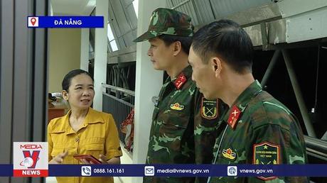 Lực lượng vũ trang hỗ trợ người dân ứng phó bão