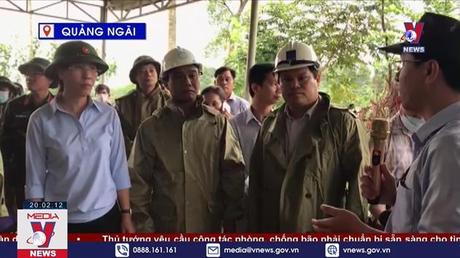 Mưa to, gió giật mạnh khu vực biển Quảng Ngãi