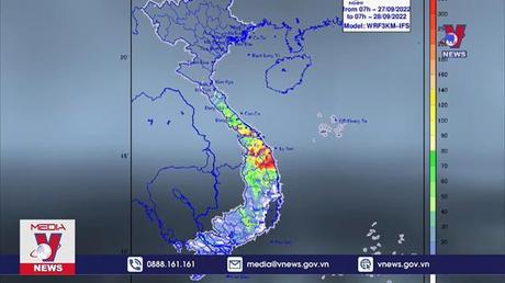 Bão số 4 (bão Noru) cập nhật lúc 06h ngày 27/9