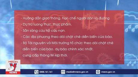 Thủ tướng tiếp tục ra công điện ứng phó khẩn cấp bão số 4