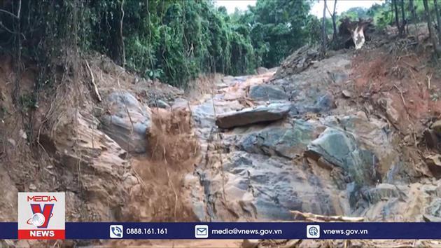 Vùng mưa mở rộng do hoàn lưu sau bão số 4