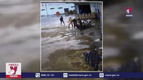 Xác minh clip công an đánh hai thiếu niên đi xe máy