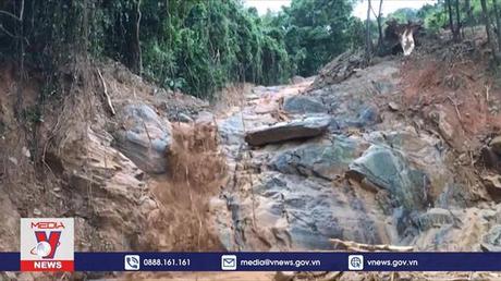 Vùng mưa mở rộng do hoàn lưu sau bão số 4