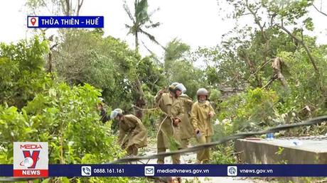 Thừa Thiên – Huế khắc phục thiệt hại sau bão số 4