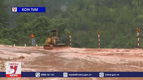 Kon Tum khắc phục hậu quả bão số 4