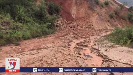 Kon Tum khắc phục các điểm sạt lở do ảnh hưởng của bão số 4