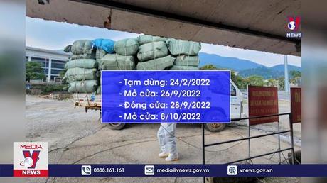 Tạm dừng thông quan cửa khẩu Bắc Phong Sinh