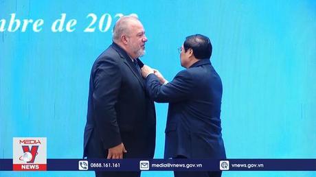 Thủ tướng Phạm Minh Chính đón, hội đàm với Thủ tướng Cuba thăm Việt Nam