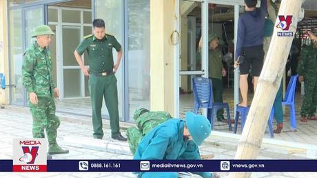 Nhiều kiốt kinh doanh tại bãi biển Cửa Lò tháo dỡ trước thời hạn giải tỏa 